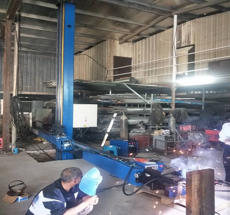 4＊5操作機(jī)，福州客戶現(xiàn)場操作(圖1)